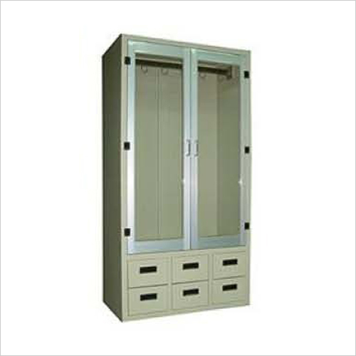 Clean Room Storage Cabinet - Mild Steel Silver Finish with Adjustable Wind Speed and Unidirectional Clean Air Flow