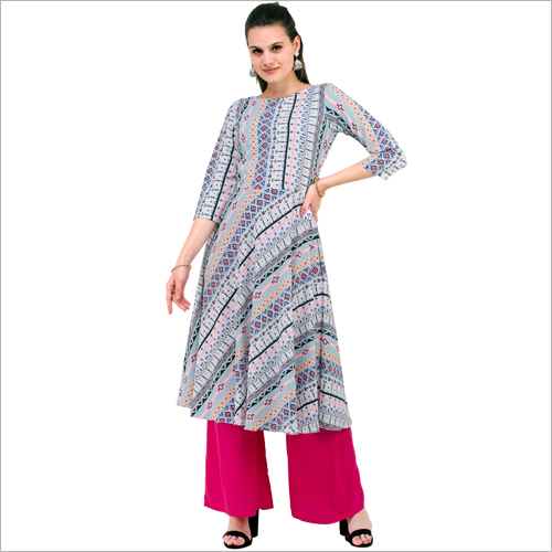 Ladies Cotton Printed Kurti