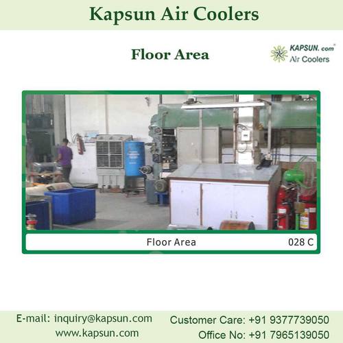 Industrial Commercial Air Cooler Used For Floor Area...... Cooling Area: 2500 * Sq Ft Cubic Foot (Ft3)