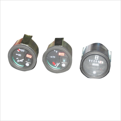 Strong Hydra Crane Hour Meter And Oil Pressure Meter