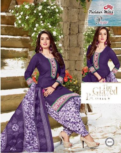 Patidar mills Cotton Printed Dress Material