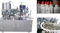 Adhesive Filling Machine - Stainless Steel Build | High Efficiency, Versatile Application, User-friendly Interface