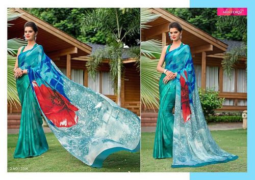 Indian Designer Casual Printed Saree