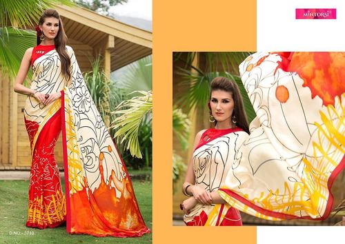 Indian Designer Casual Digital Printed Saree