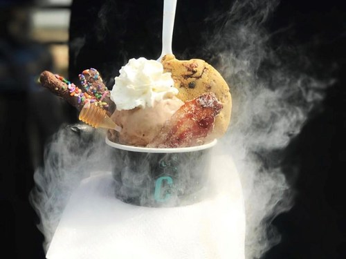 Nitrogen Ice cream Premix Powder Chocolate Nitrogen Ice cream Premix Powder Chocolate