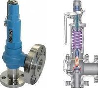 Pressure Safety Valve - Metal, 250-500 Weight | Blue and Silver Color, Easy to Shut Off, Smooth Edges, Optimum Finishing