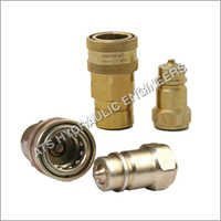 Quick Release Coupling - Carbon Steel, Brass & Stainless Steel, 1/2 to 2 Inch, Golden Color | Corrosion Resistant, Dimensional Accuracy, Longer Service Life