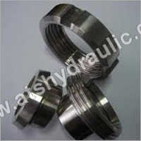 Din Nut Dimension - Metal, 10 to 190 mm Size Range, Silver Painted Finish | For Drain Liquid, Temperature Resistance -20 to 300Â°C