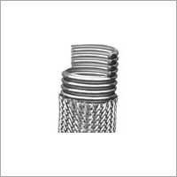 S.S Wire Braided Hose - Stainless Steel, Sizes 1/4 to 12 Inch, Silver Color | High Strength, Fire Resistance, Long Service Life