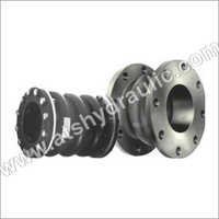 Rubber Expansion - Silver Round Rubber Connector High Pressure & Shock Resistance Features