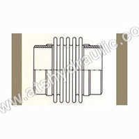 Rectangular Bellows - Painted Finish, Rectangular Design For Industrial Use | Ethical Manufacturing, Easy Operation, Long Service Life