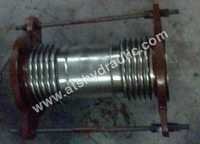 Axial Bellows - Stainless Steel, Round Shape, Silver Color - Painted Surface Treatment for Structural Pipe Usage