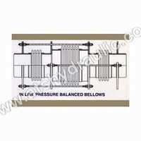 In-Line Pressure Balanced Bellows - Stainless Steel, Silver Finish | Painted Surface Treatment, In-Line Pressure Balanced Design for Structure Pipe