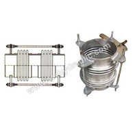 Universal Expansion Joint - Steel, Round Head Code, Silver Color, Painted Surface Treatment | High Shock Resistance, Excellent Corrosion & Impact Resistance, Longer Operational Life