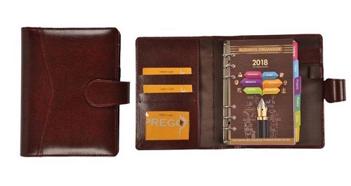 Moisture Proof Refilable Professional Leather Diary