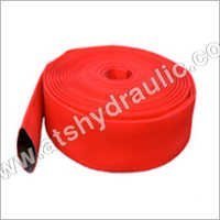 Fire Protection - PVC Double Jacket Hose, Red Color, Working Pressure 8-25 Bar, Burst Pressure 24-75 Bar, Length Options 15m to 300FT