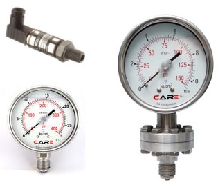 Differential Pressure Transmitter/Pressure Gauges
