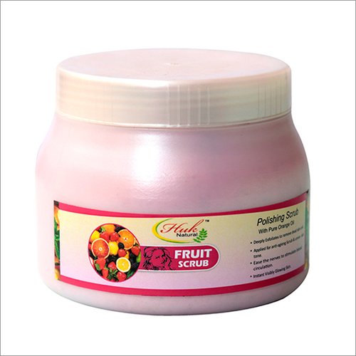Natural Fruit Scrub - Gentle Exfoliating Formula | Suitable for All Skin Types Infused with Natural Botanicals for Radiant Skin