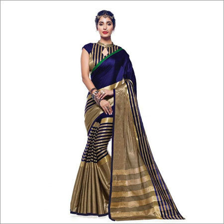 Polyester Cotton Saree
