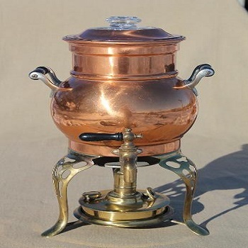 Antique Copper Coffee Urn