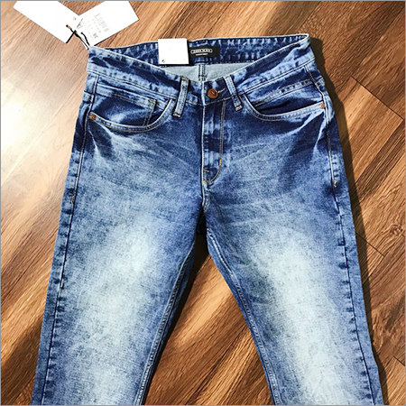 Rough Wash Jeans