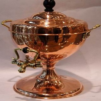 Antique Samovar Coffee Urn