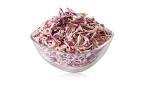 pink onion flakes