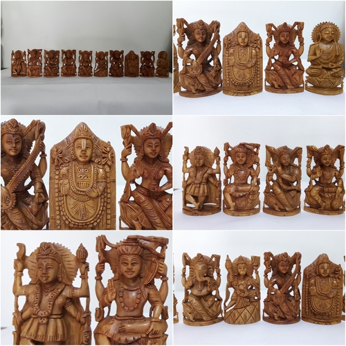 Sandalwood God Figure Sandalwood God Figure