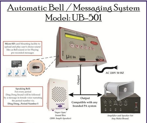 Meter Wireless School Bell System