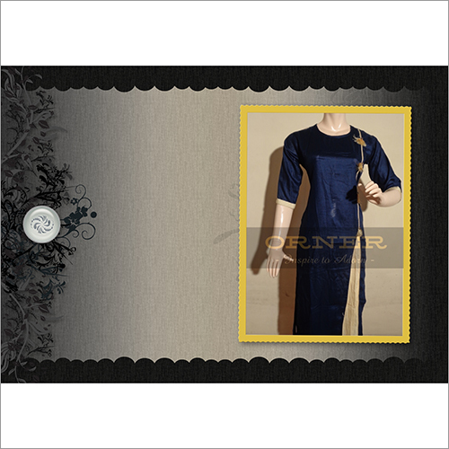 Rayon Knee Length Kurti