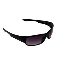 Mens Black & Purple Sports Sunglasses - Plastic Frame, Fibre Lenses | Comfortable Nose Pads, 100% Uv Protection, Attractive Packaging