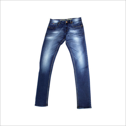 Mens Regular Fit Straight Leg Jeans