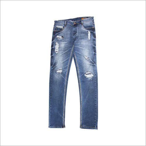 Tapered Denim Jeans