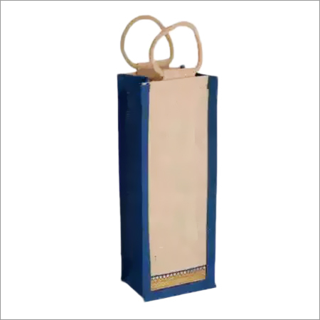 Jute Wine Bottle Bags