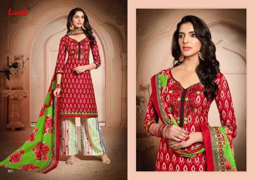 Laado  Cotton Printed Dress Material