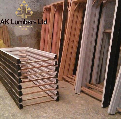 Teak Wood Door Frame