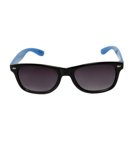 Aviator Unisex Sunglasses - Plastic Frame, Blue Lenses | 100% UV Protection, Comfortable Nose Pads, Attractive Packaging