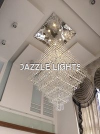 Modern Duplex Chandeliers