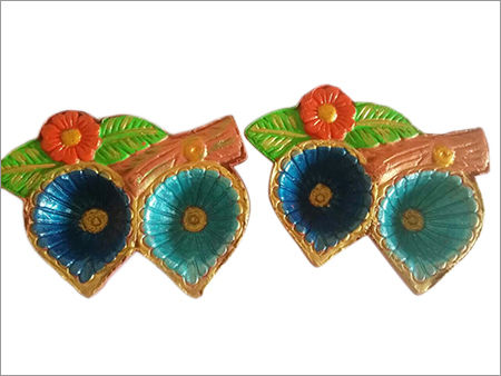 Two Leaves Diwali Diya