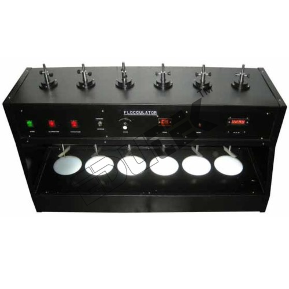 Jar Test Apparatus - Durable Glass, 500ml Capacity | Precision Testing And Easy Cleanup