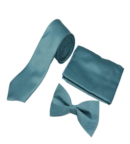Mens formal skyblue Tie & bow