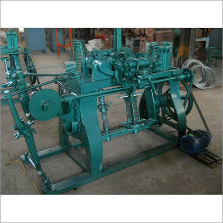 Barbed Wire Making Machine - Color: Green