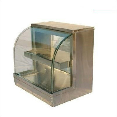 Hot Case Round Glass Display Counter