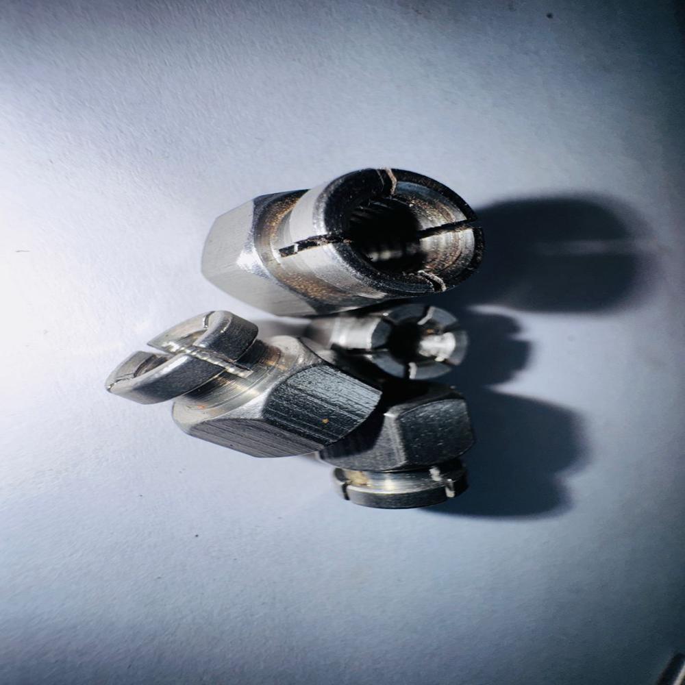 Lock Nut - Stainless Steel, M2 - M52 Size, Silver Color | High Tensile Strength, Rust Resistant, Easy To Insert