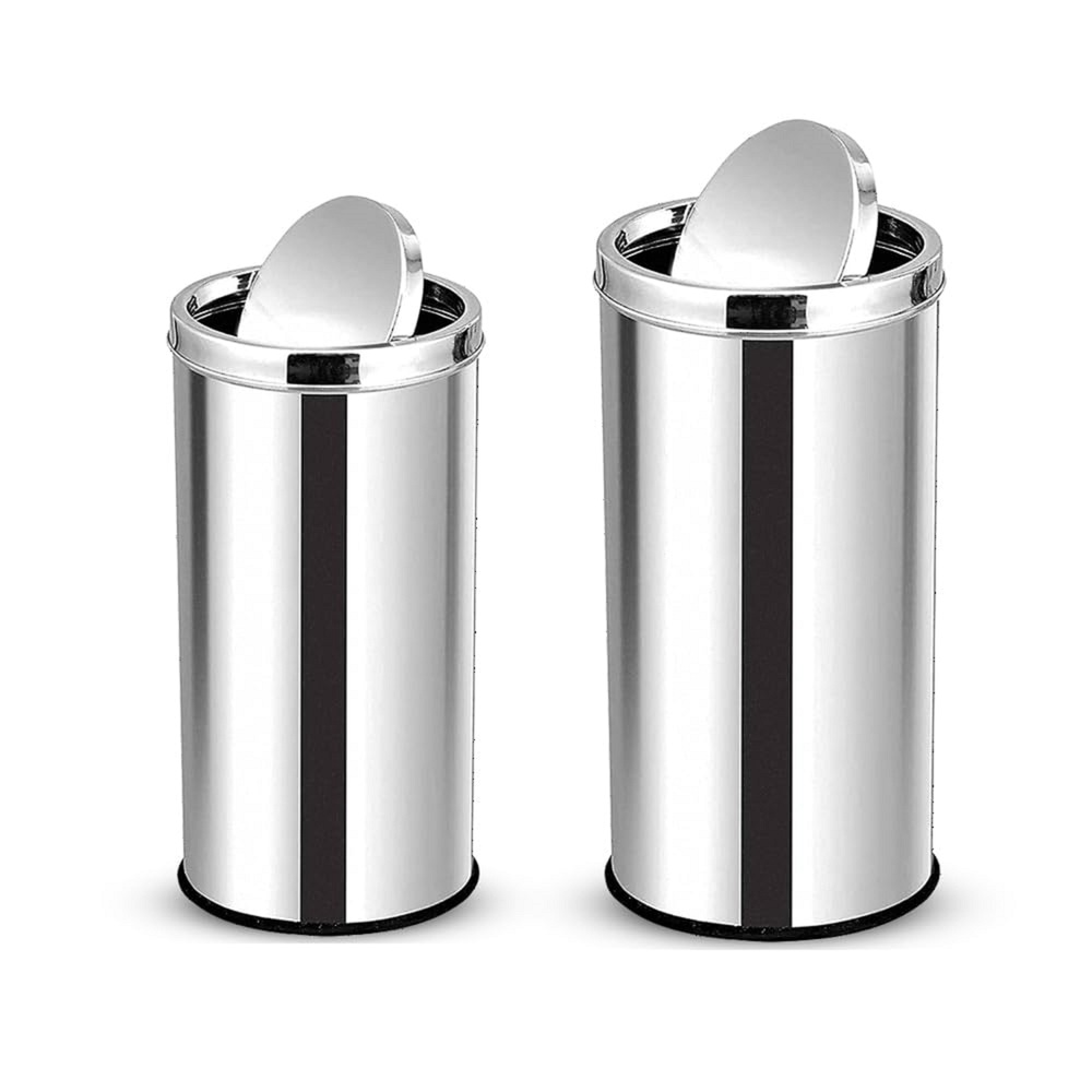 Steel Dustbin - Material: Plstic Bottle  Liqiud