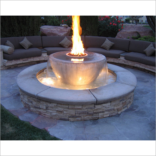 Outdoor Fire Fountain