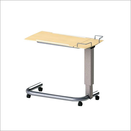OB Table with Two Section Plain Laminated Board and Gas Spring for Adjustment