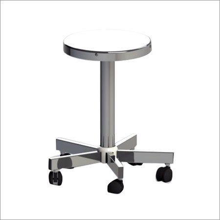 Revoling stool with SS Top and SS Frame