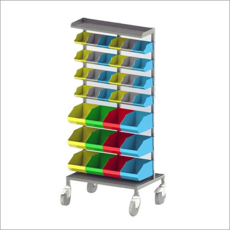 Drug trolley with Complete SS Frame