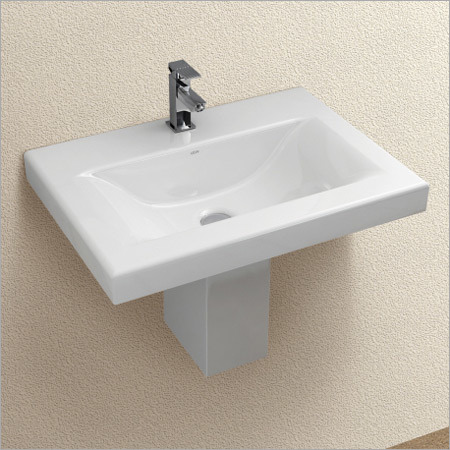 Half Pedestal With Basin